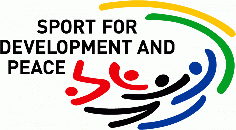 Логотип Международного дня спорта на благо развития и мира